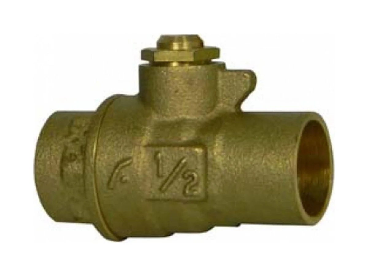 A.Y. McDonald 4420-068 Brass sweat radiator valve