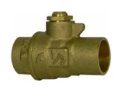 A.Y. McDonald 4420-068 Brass sweat radiator valve