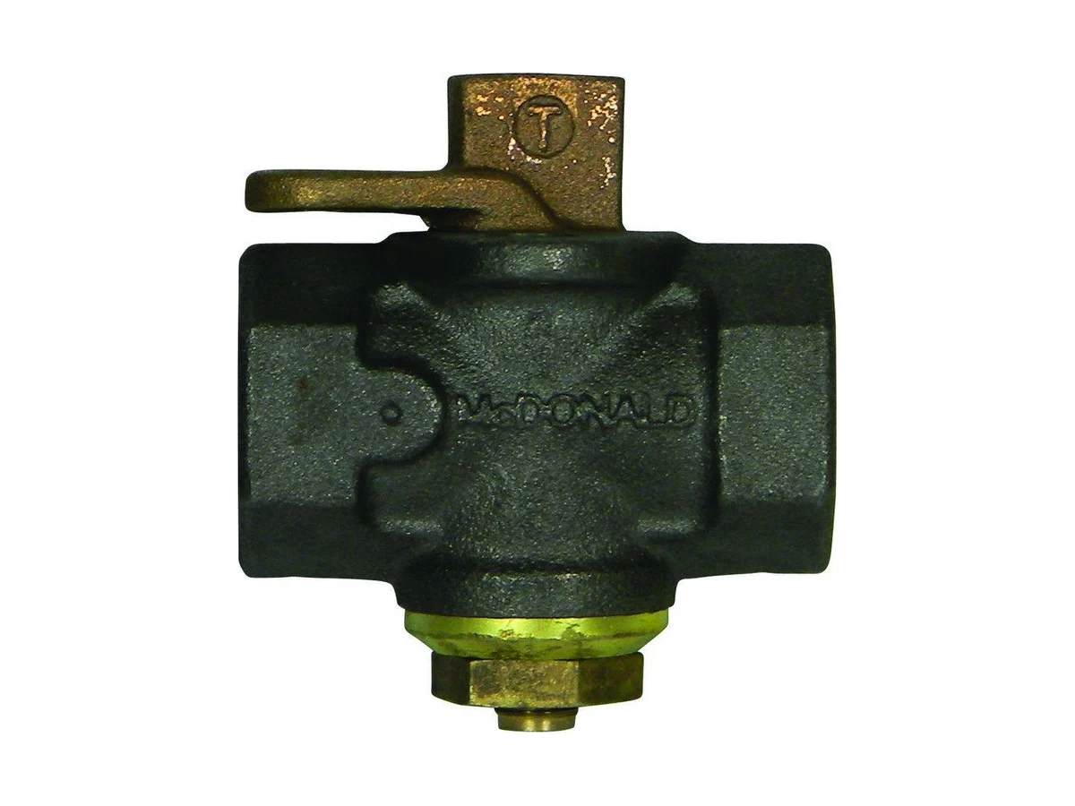 A.Y. McDonald 4812-189 Lockwing handle plug valve