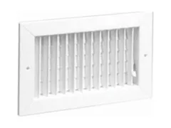 American Metal Products 001047 Register in white steel