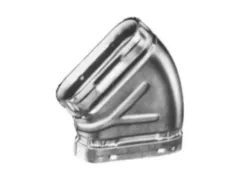 American Metal Products 4045F Degree gas vent elbow