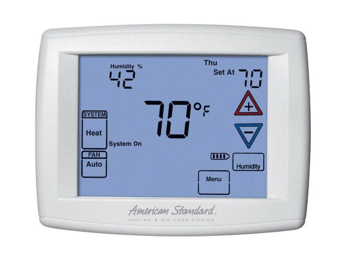 American Standard HVAC ACONT302AS42DA Stage programmable thermostat