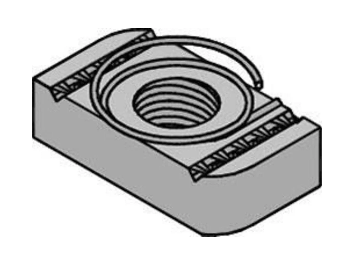 Anvil-Strut 2400205403 Galvanized spring nut