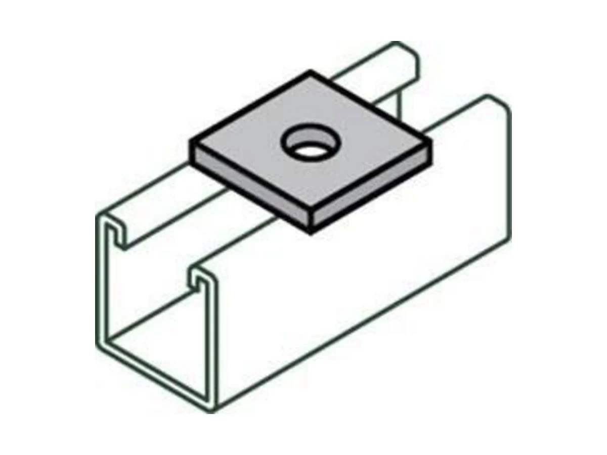 Anvil-Strut 2400208944 Steel square splice plate