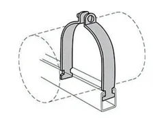 Anvil-Strut 2400223950 Electrogalvanized strut clamp