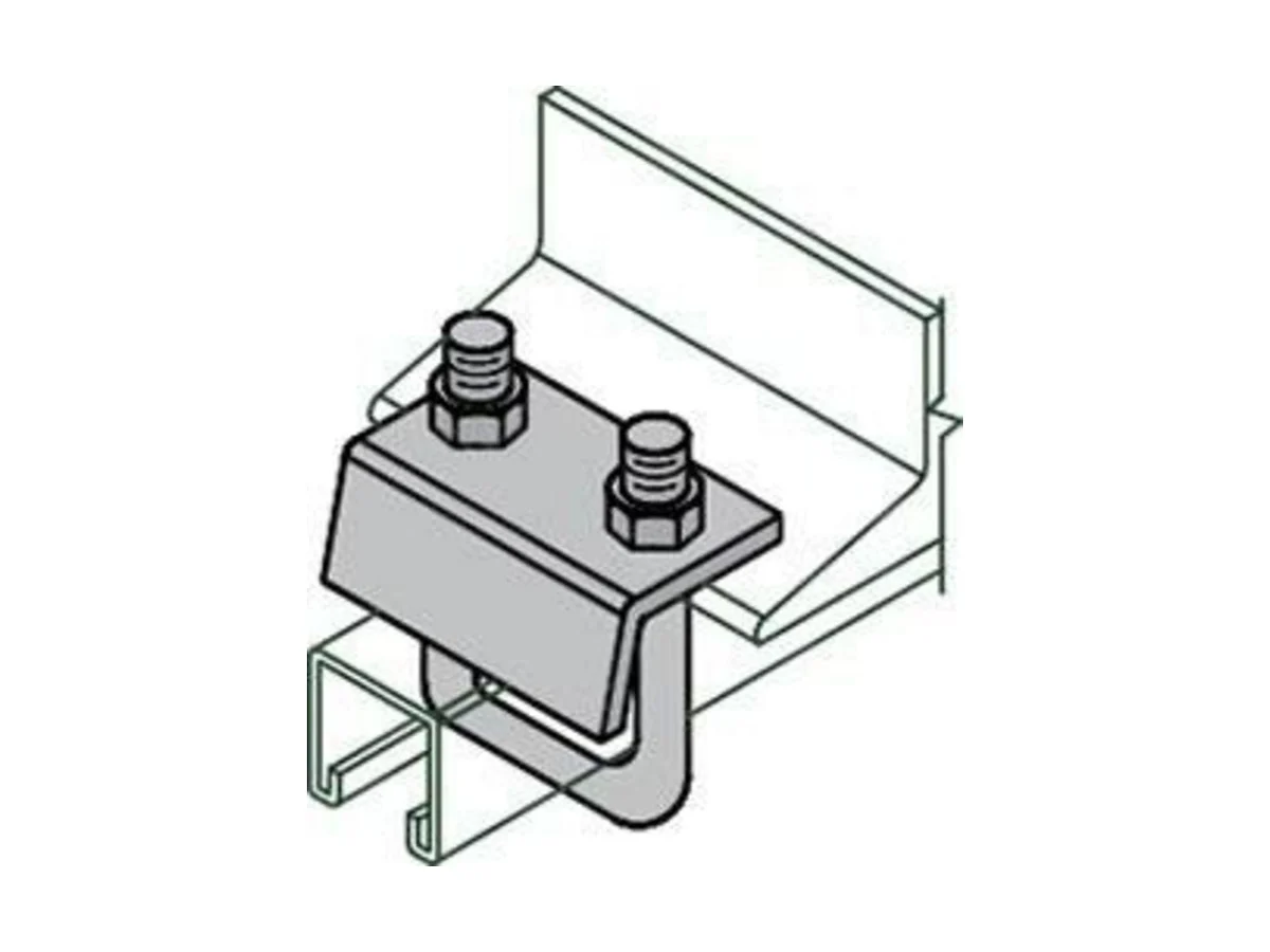 Anvil-Strut 2400235202 Electrogalvanized steel beam clamp