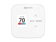 AprilAire S84N1H1C Programmable thermostat in white