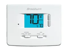 Braeburn 1020NC Non-programmable thermostat
