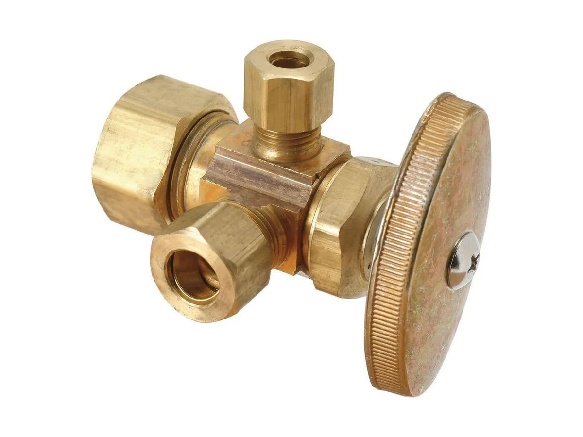 BrassCraft CR1901LRX R1 Valve in rough brass