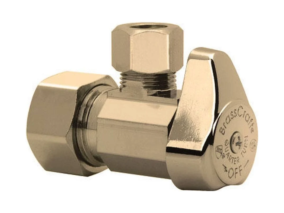 BrassCraft G2CR19L1X CB Valve in polished chrome