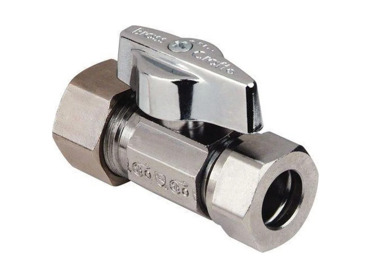 BrassCraft KT3345X C Valve in chrome plated