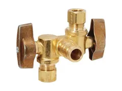 BrassCraft KTBRPX1901DVX R Compression shut off valve