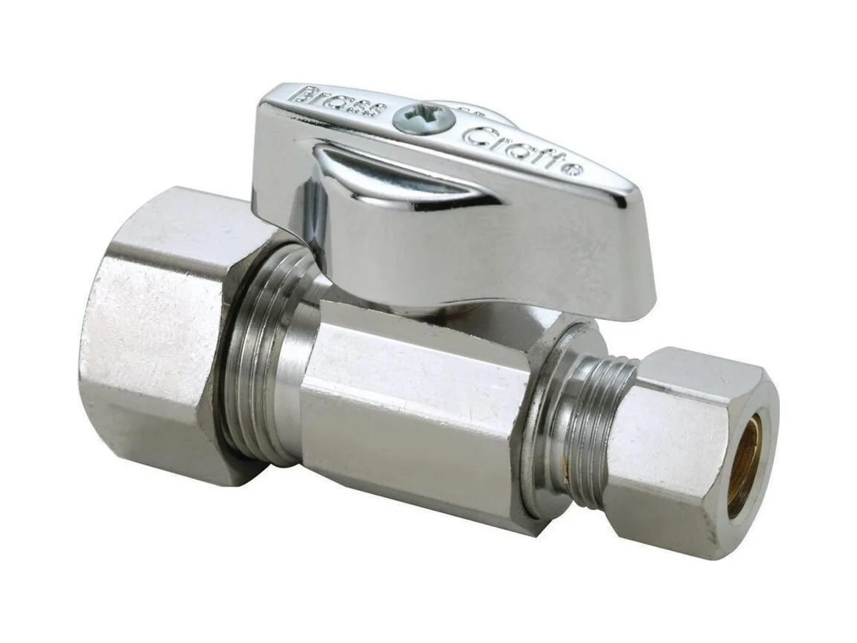 BrassCraft KTCR14X C Stop valve in chrome
