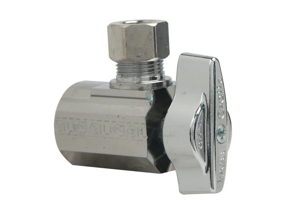 BrassCraft KTR17X C Stop valve in chrome