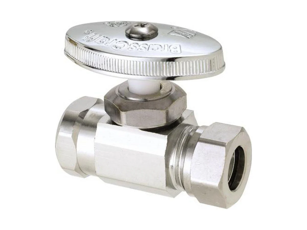 BrassCraft O3305X C Valve in chrome plated
