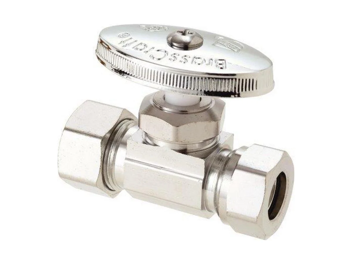 BrassCraft O3345X C Valve in chrome plated