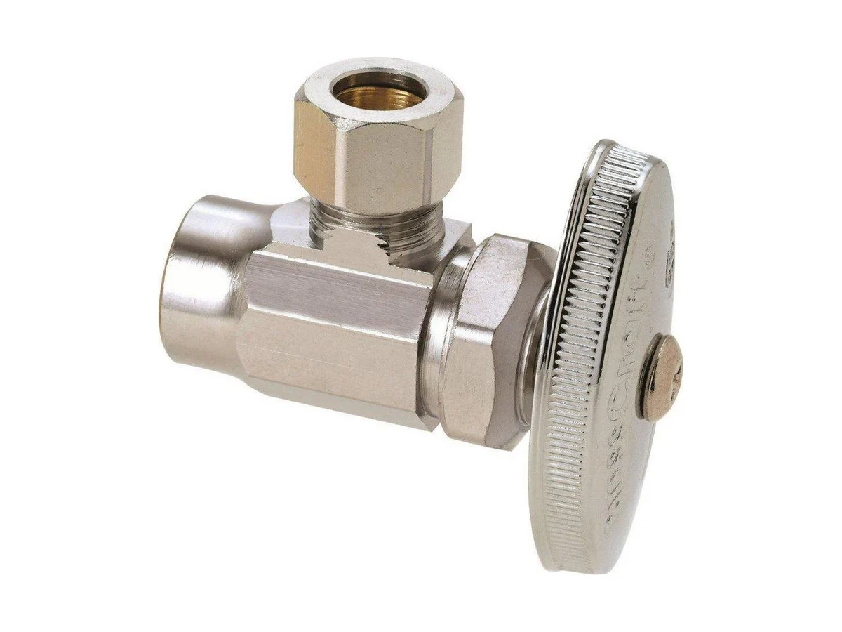 BrassCraft R19X C1 Valve in chrome plated