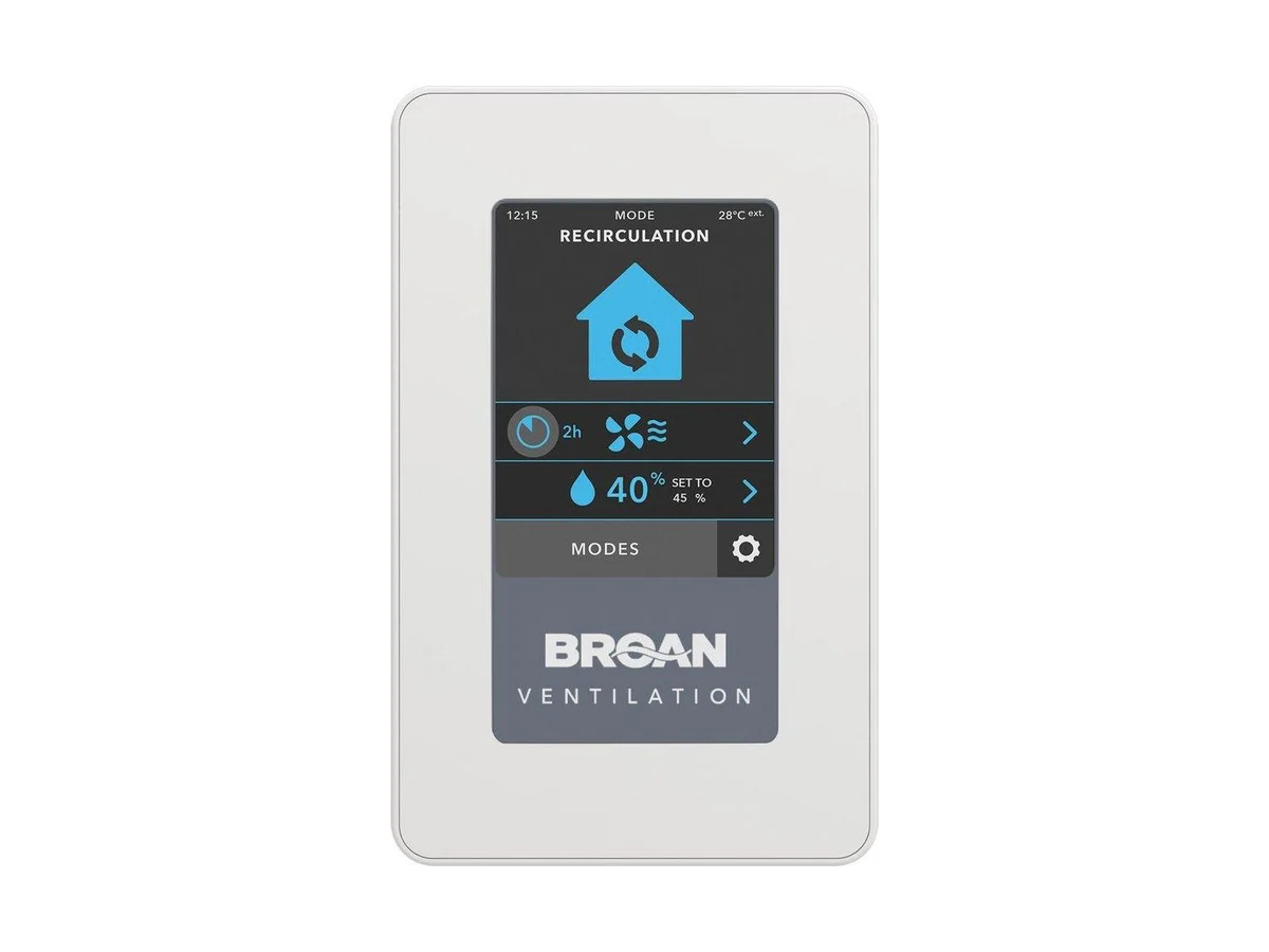 Broan-NuTone VTTOUCHW Hvac fan control