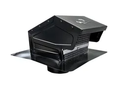 Builder's Best 012633 Vent galvanized steel black