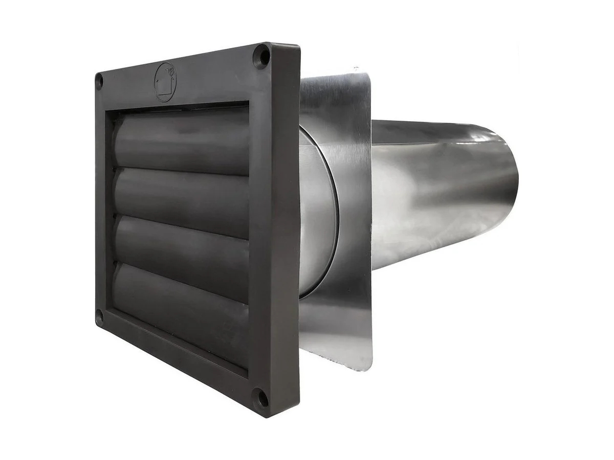 Builder's Best 110287 Louvered hood in brown
