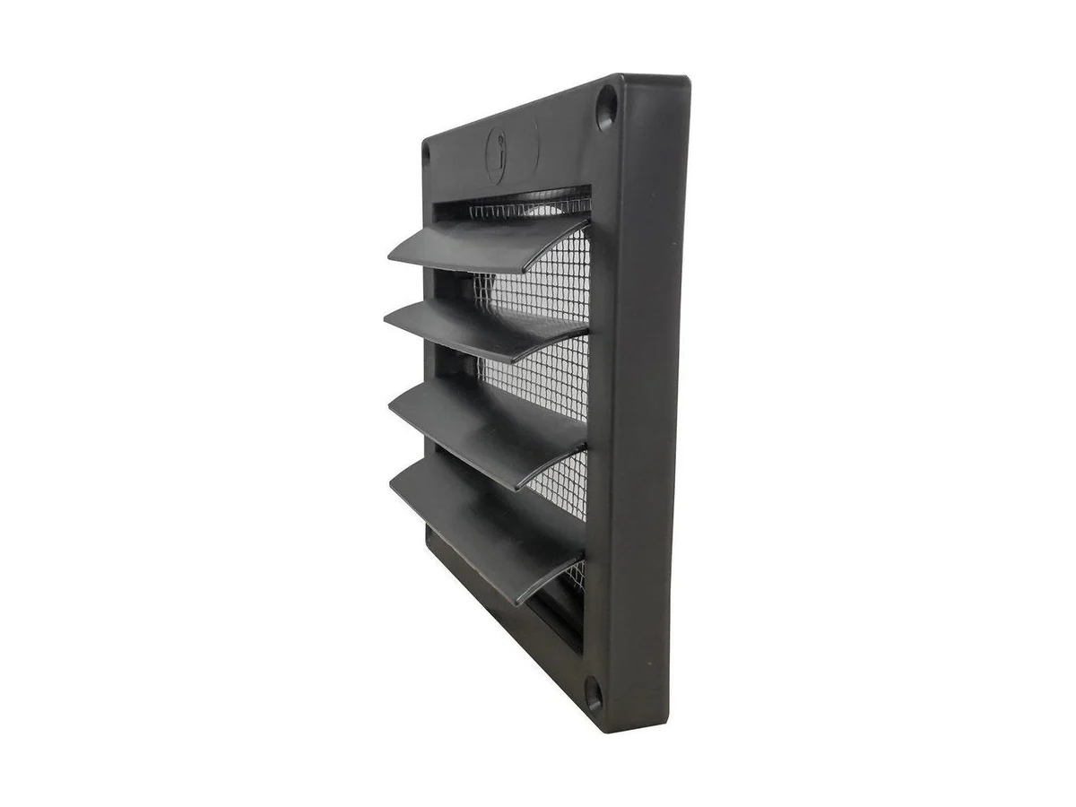 Builder's Best 110294 Brown louvered hood