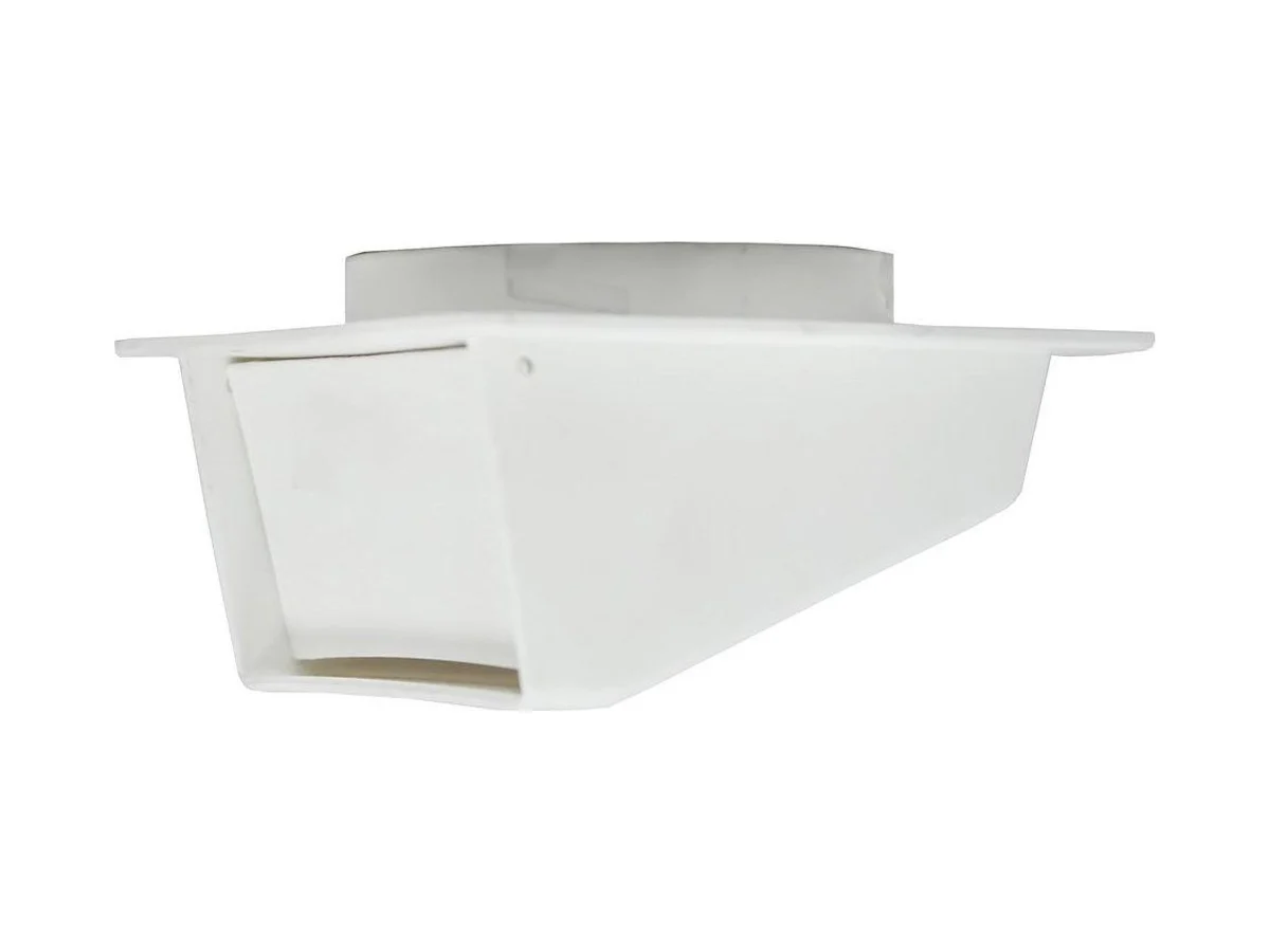 Builder's Best 111830 Dryer vent in white