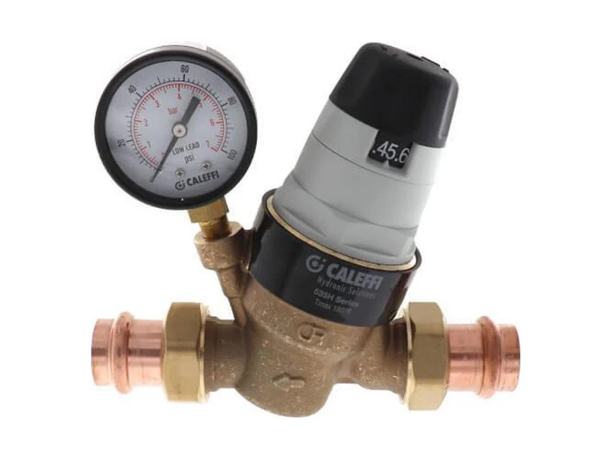 Caleffi North America PresCal 535651HA Brass pressure reducing valve