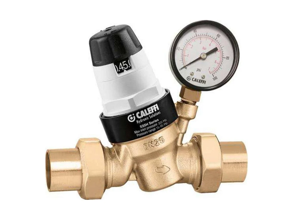 Caleffi North America PresCal 535760HA Pressure regulator valve
