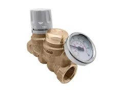 Caleffi North America 116150AC Hydronic mixing valve brass