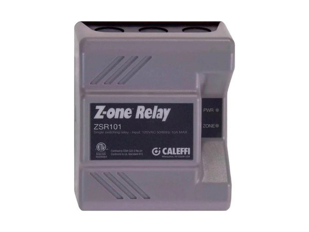 Caleffi North America ZSR101 Single zone switching relay