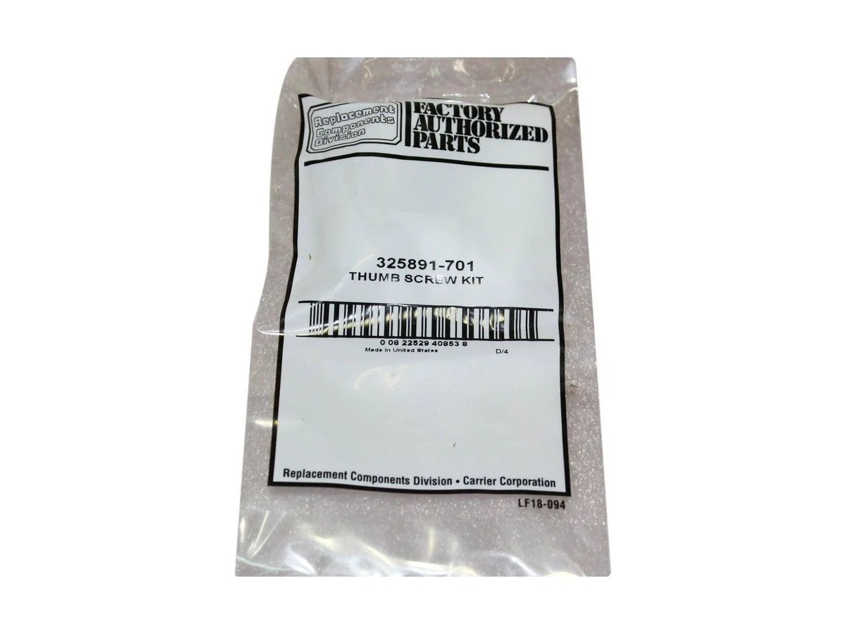 Carrier Corporation 325891-701 Screw kit