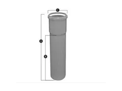 Centrotherm Eco Systems InnoFlue ISVL041 Plastic gas vent pipe