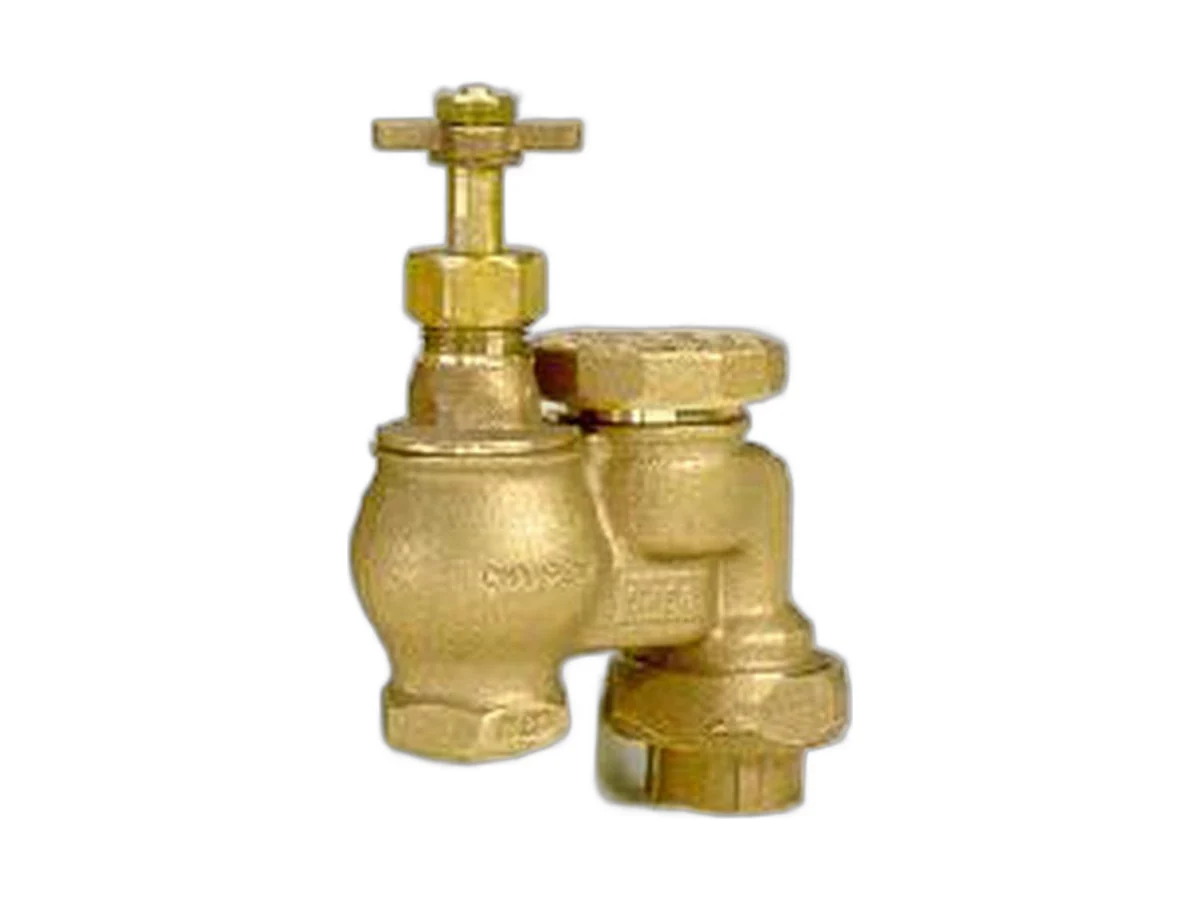 Champion-Arrowhead 466W-075Y Brass union garden valve
