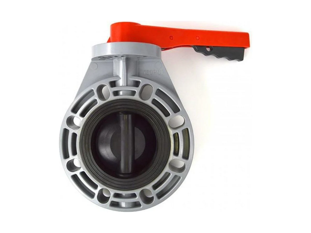 Chemtrol MB366AF Lever handle butterfly valve