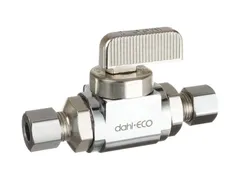 dahl Valve Mini-Ball 511-30-30-BAG Valve in chrome plated