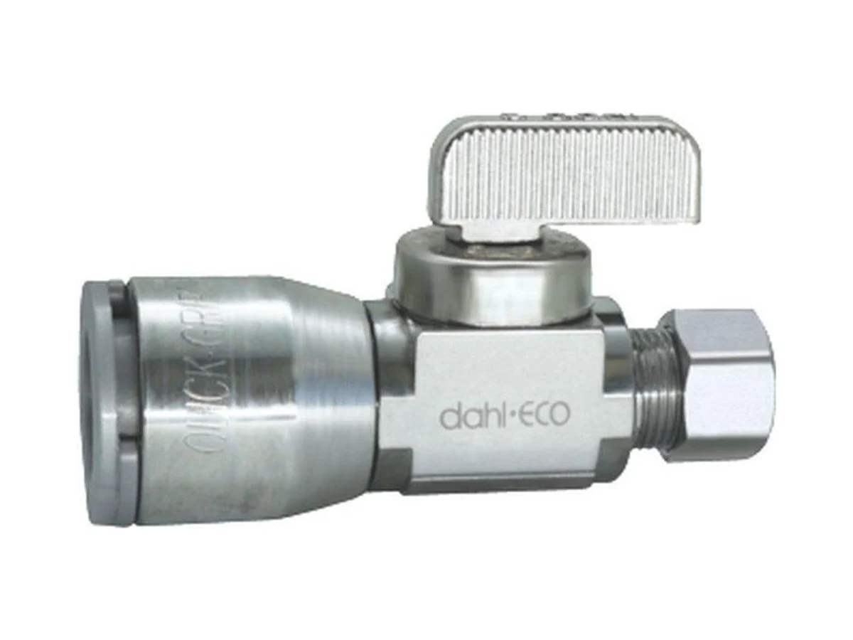 dahl Valve Mini-Ball 511-QG3-31 Valve in chrome plated