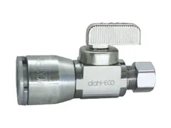 dahl Valve Mini-Ball 511-QG3-31 Valve in chrome plated