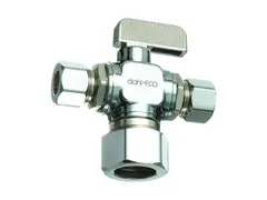 dahl Valve Mini-Ball 611-33-31-31 Valve in chrome plated