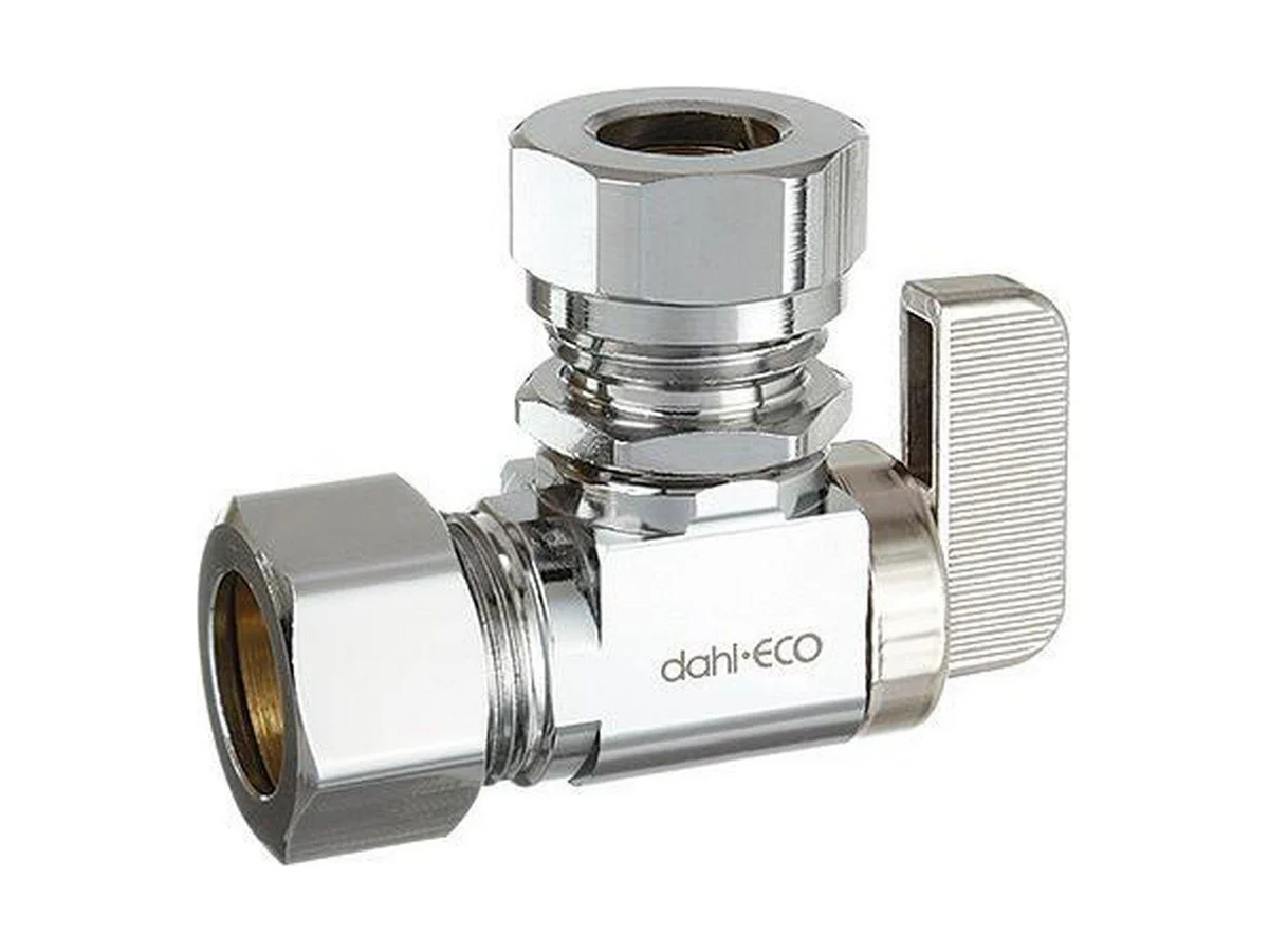 dahl Valve Mini-Ball 611-33-L5-BAG Valve in chrome plated