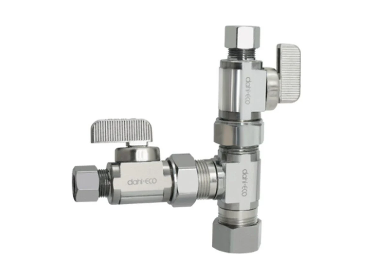 dahl Valve Mini-Ball E33-5001 Compression shut off valve