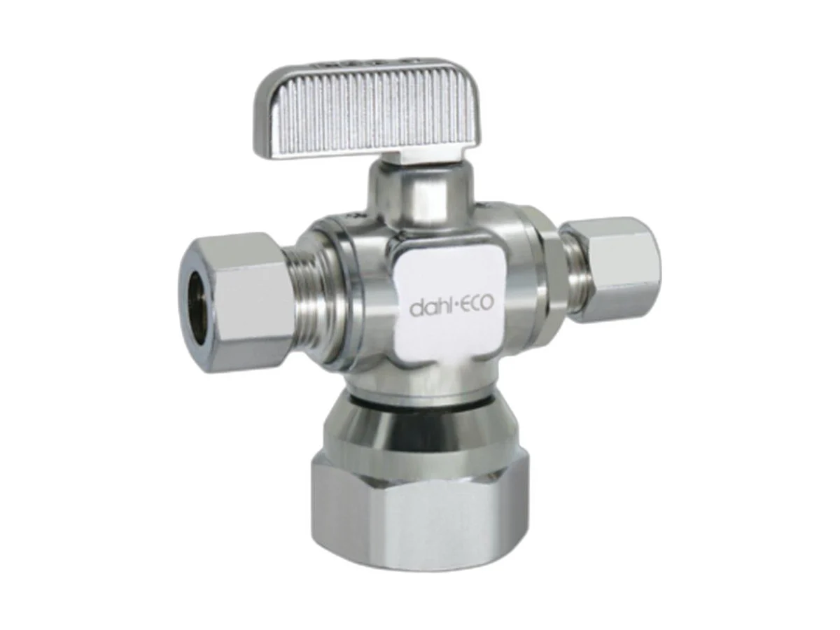 dahl Valve Mini-Ball 611-53-31LNS-BAG Valve in chrome plated