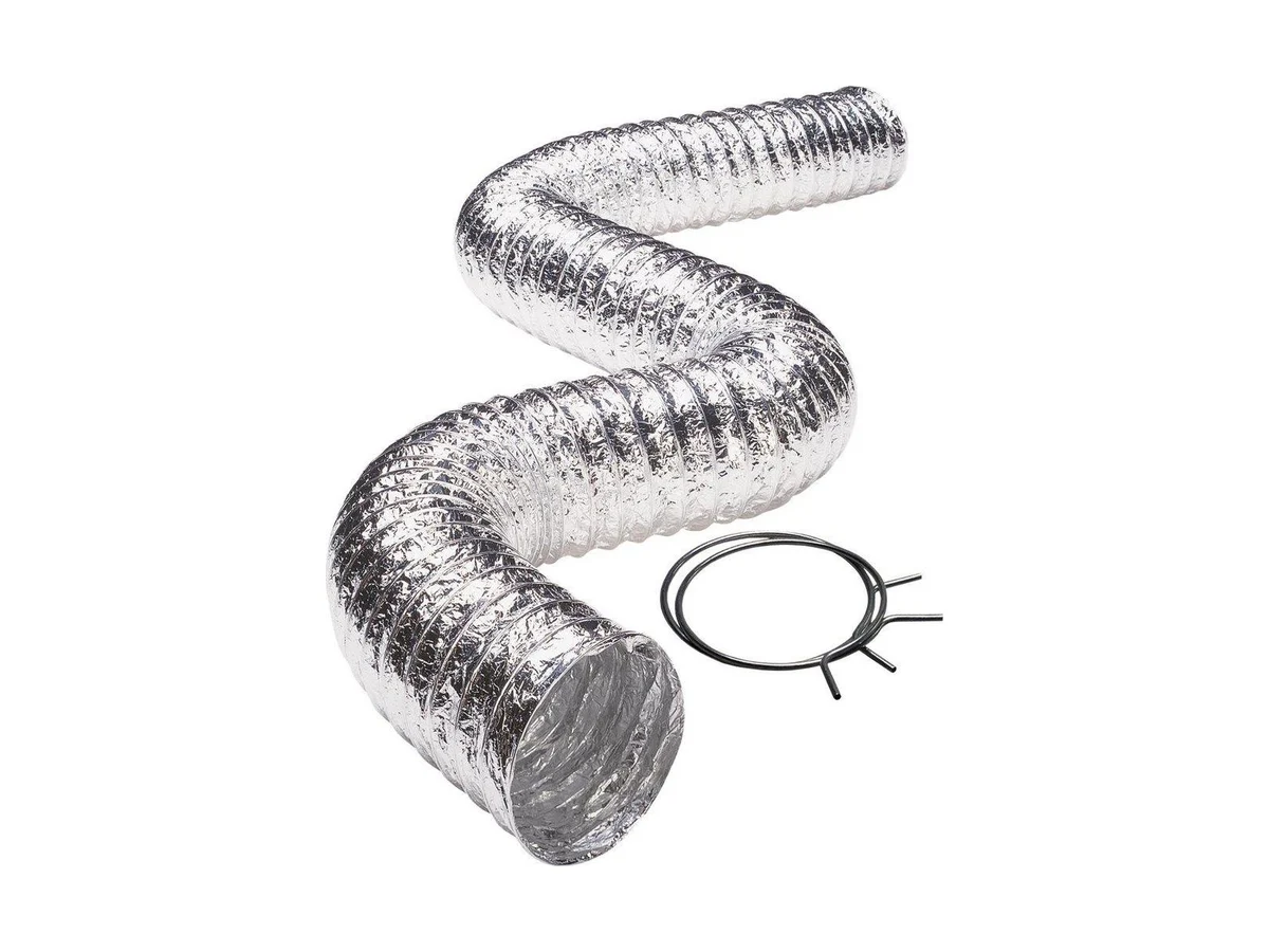 Deflecto Supurr-Flex F0405MSX/30 Dryer duct with clamp