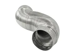 Deflecto Supurr-Flex FO405B Aluminum flex dryer duct