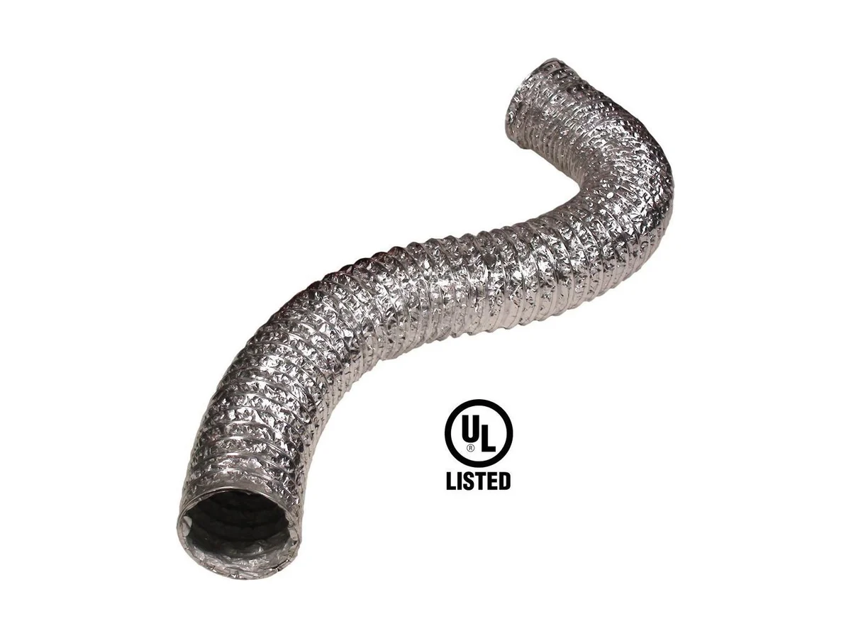 Deflecto Supurr-Flex FUL0425 Uninsulated flexible air duct