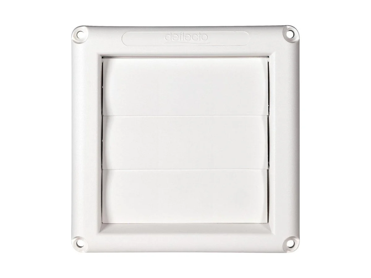 Deflecto Supurr-Vent HS5W White calcium filled polypropylene