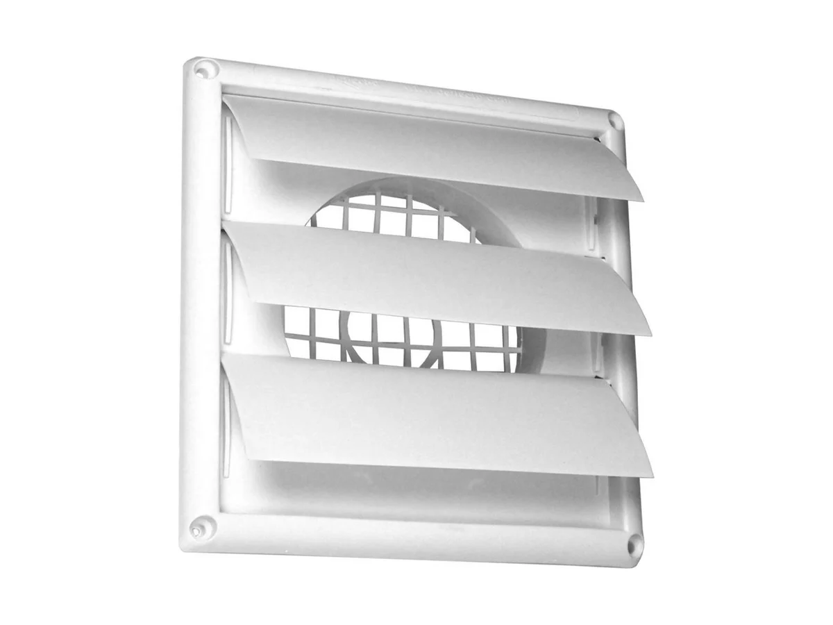 Deflecto Supurr-Vent HSG6W/12 White louvered hood