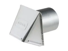 Deflecto DAHC6 Wall vent in silver