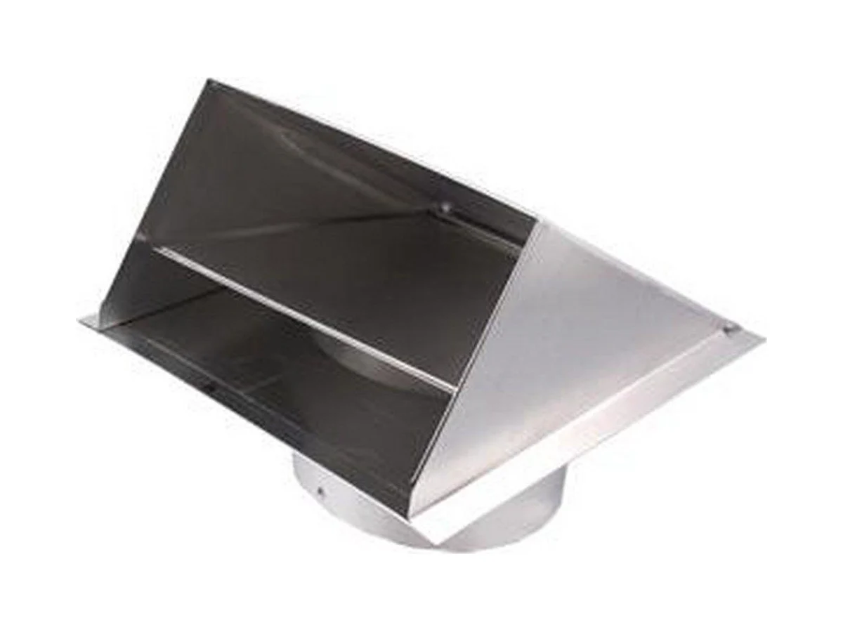 Deflecto DAHC8 Vent in silver aluminum