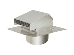 Deflecto DARC4T Roof vent in silver