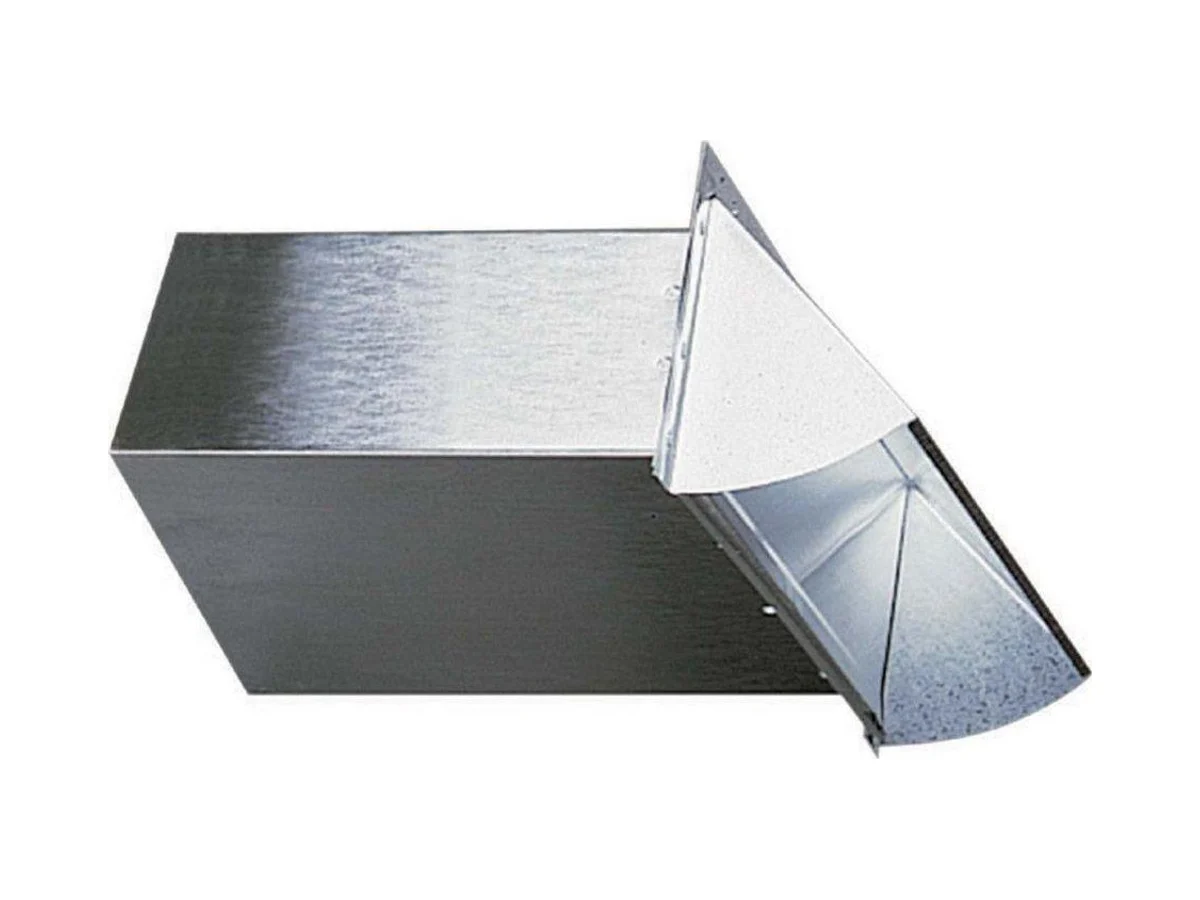 Deflecto DAWC Vent in silver aluminum